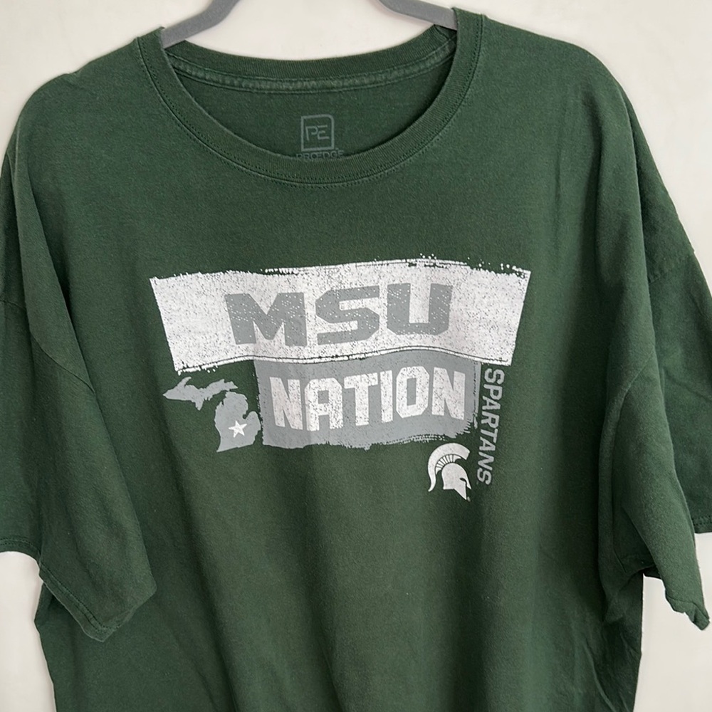 MSU Nation Green T-Shirt